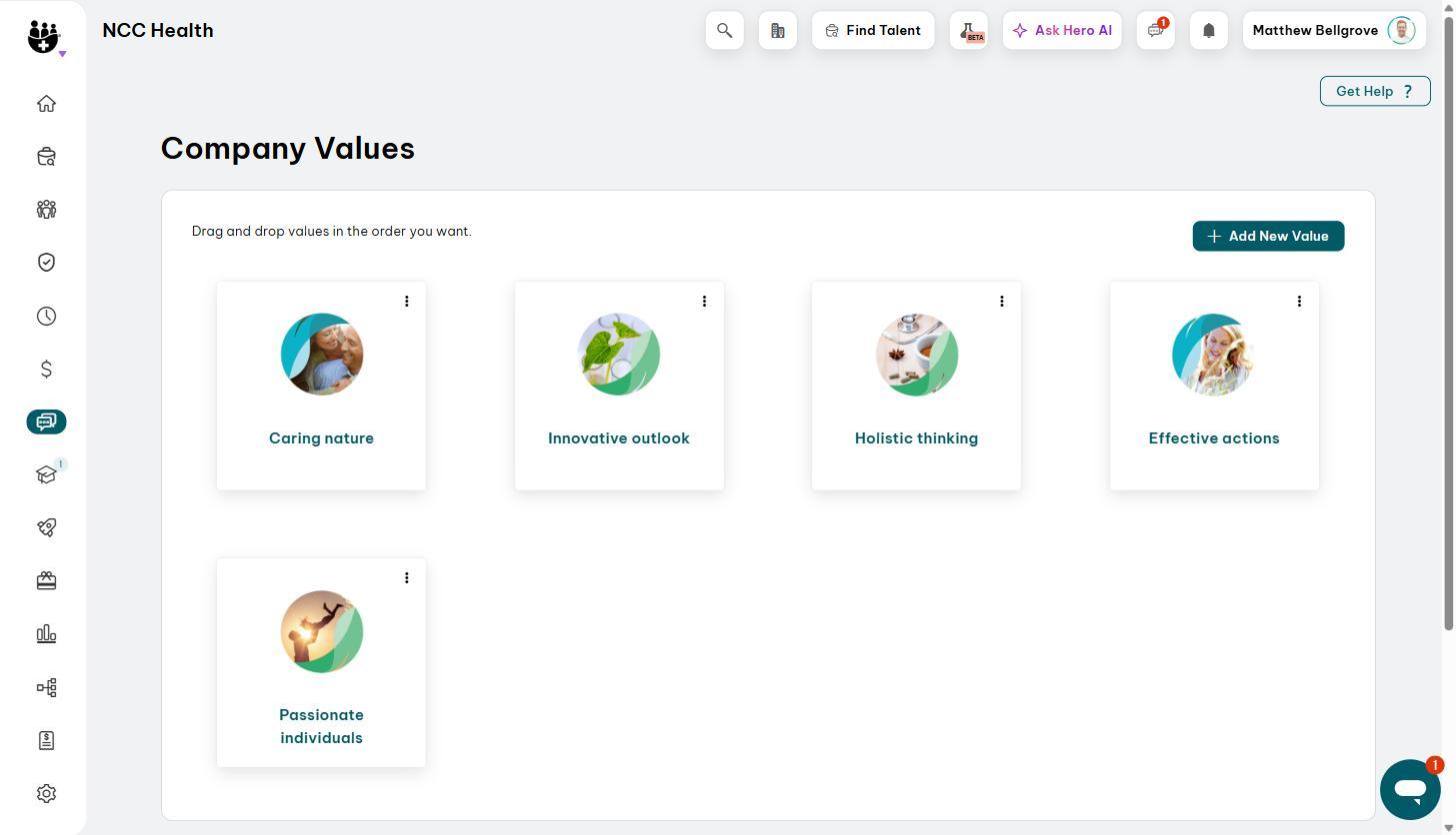 Employment Hero engagement module